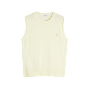 메종키츠네 베이비 폭스 소매 스웨터, 옐로우계열, M(KR 66)