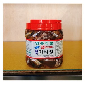 영동식품 멸치 마리젓 1.7k, 1.7kg, 1개