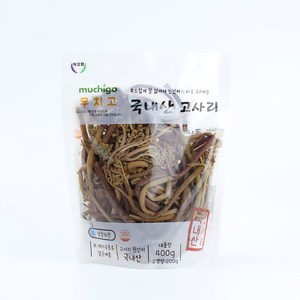 무치고 국내산 고사리 400g 1팩, 1개