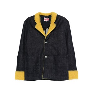 겐조 콘트라스트 트리밍 데님 재킷, 블루계열, Standard L(KR 105)