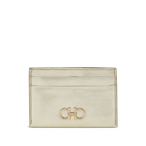 페라가모 간치니 레더 크레딧 카드홀더