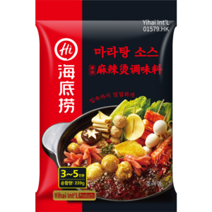 하이디라오 마라탕 조미료 소스, 220g, 3개