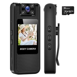 초소형 4K 액션캠 바디캠 션캠 녹음기 자전거블랙박스 오토바이블랙박스 휴대용 액션캠 고화질 180도 회전렌즈 브이로그카메라 휴대용 카메라