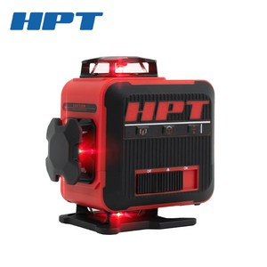 HPT 레이저 레벨기 레드 미니 배터리2개 충전기 세트 HL-4MR 신형, HL-4MR(레드), 1세트