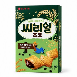 롯데웰푸드 씨리얼 초코, 42g, 12개