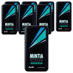 Asahi Mintia Breeze Ultra Black 아사히 민티아 브리즈 울트라 블랙 30입 8팩, 22g, 8개