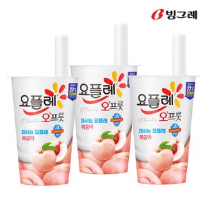 [빙그레]요플레 오프룻, 15개, 150ml
