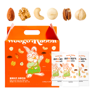 우고래빗 올웨이즈 하루견과, 100개