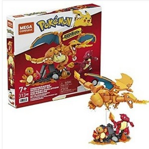 메가블럭 포켓몬스터 파이리 블록 진화 세트, 혼합색상