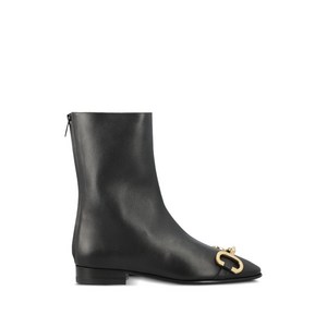 셀린느 홀스빗 디테일 레더 부츠, IT 39(KR 260), 블랙계열