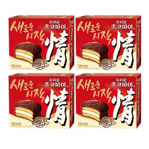 오리온초코파이 정, 468g, 4개