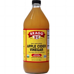브래그 애플 사이다 식초, 946ml, 1개