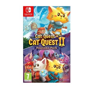 닌텐도 스위치 캣퀘스트 합본팩 1편 영어 2편 한글 켓퀘스트 Cat Quest