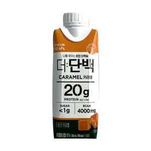 더단백 드링크 카라멜, 250ml, 36개