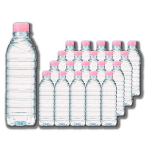 크리스탈 무라벨 생수, 500ml, 80개