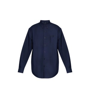 발망 긴소매 셔츠, 블루계열, Collar (cm) 43(KR 115)