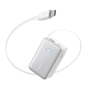 앤커 나노 파워뱅크 10000mAh 45W 보조배터리 (C타입 케이블 일체형)