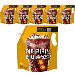 까페리얼 쟈뎅 헤이즐넛, 1.5L, 6개
