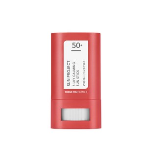 땡큐파머 선 프로젝트 실키 카밍 선스틱 SPF50+ PA++++, 3개