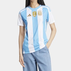 아디다스 여성 아르헨티나 네셔널 풋볼 팀 저지 반소매 티셔츠 IP8386