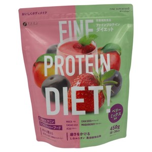 화인재팬 파인프로틴 베리믹스 맛 파우더, 450g, 1개