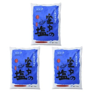 무로토 소금, 1kg, 3개