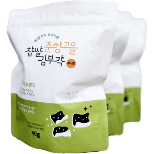 춘향고을 찹쌀 김부각, 10개, 40g