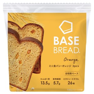 베이스푸드 베이스 브레드 미니 식빵 오렌지 2개입