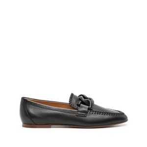 토즈 체인 링크 가죽 로퍼