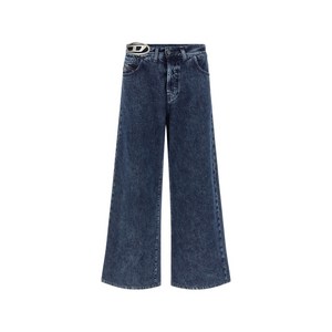 디젤 1996 D-Sire-S4 컷아웃 로고 진, 블루계열, Denim size 24(KR 61-62)