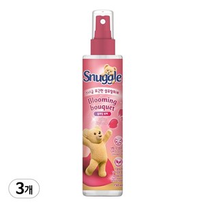스너글 블루밍 부케 더블 소프트 섬유탈취제 본품, 150ml, 3개