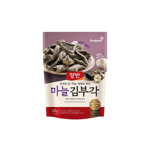 양반 마늘 김부각, 50g, 2개