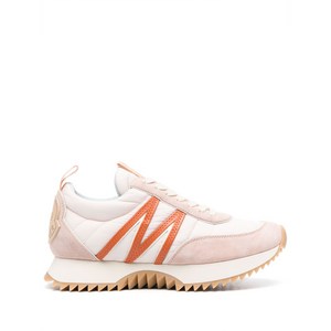 몽클레르 페이시 로고 아플리케 스니커즈, Europe 37(KR 240), 핑크계열