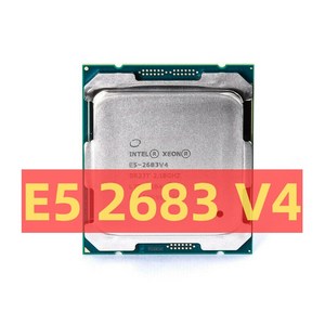 XEON E5 2683 V4 마더보드 2.1GHz 16 코어 32 스레드 프로세서 L3 40M 120W LGA 2011-3 CPU DDR4 X99, [02] CPU