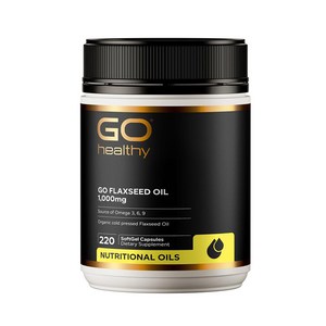 고헬씨 아마씨 플랙씨드 오일 1000mg 220캡슐, 1개, 220정