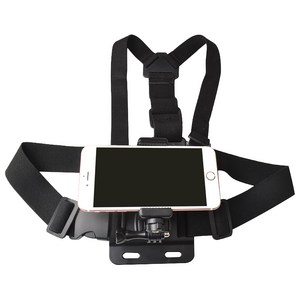 아모란나 1인칭 시점 영상 촬영 스마트폰 가슴 거치대 액션캠 체스트 마운트 핸드폰 흔들림 방지