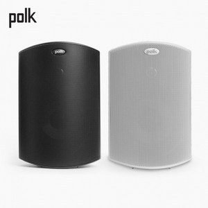 음향기기Polk Audio 폴크오디오 ATRIUM 4 아웃도어 라우드 스피커, 블랙, 블랙