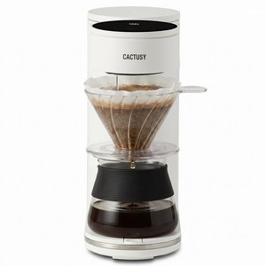 캑터시 CACTUSY 전자동 스핀 드립 가정용 커피메이커 커피머신 자동 회전