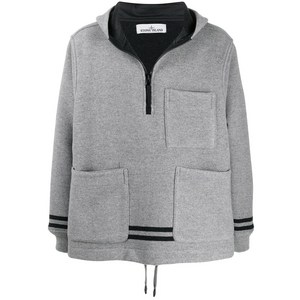 스톤 아일랜드 패치 포켓 후디