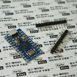 [파츠키츠] 아두이노 프로 마이크로 Pro Micro 5V 16MHz ATmega32U4, 프로마이크로 (5V/16MHz) 단품