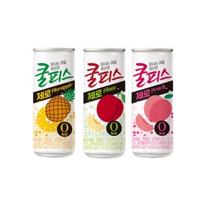 동원 쿨피스 제로 복숭아, 230ml, 30개