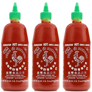 허이펑 스리라차 핫 칠리 소스, 793g, 3개