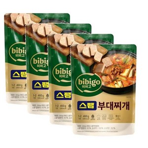 CJ 비비고 스팸부대찌개, 460g, 4개