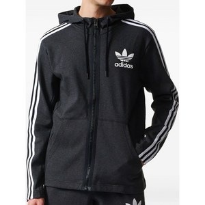 아디다스 후드 집업, 블랙계열, S(KR 95)