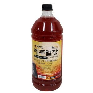 거산식품 새천년 제주멸치액젓3.4kg 1개 제주멸장, 3.4kg