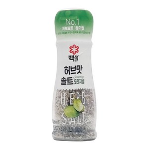 백설 허브맛 솔트 오리지널, 50g, 5개