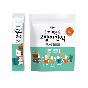 펫둥이 짜먹는 고양이 간식, 연어, 720g, 1개