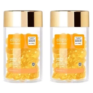 엘립스 헤어에센스 비타민 오일 스무스 앤 샤이니 위드 알로에베라, 50ml, 2개