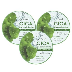 쿠마노 디브 시카 스킨 컨디셔닝 하이드로 모이스처 젤, 300g, 3개