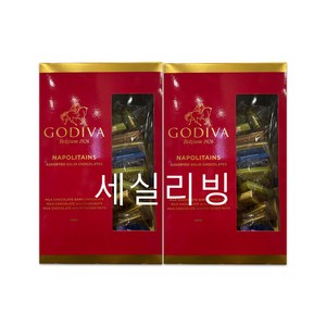 고디바 나폴리탄 초콜릿 밀크초코 헤이즐넛 다크초코 피스타치오 / 코스트코, 450g, 2개